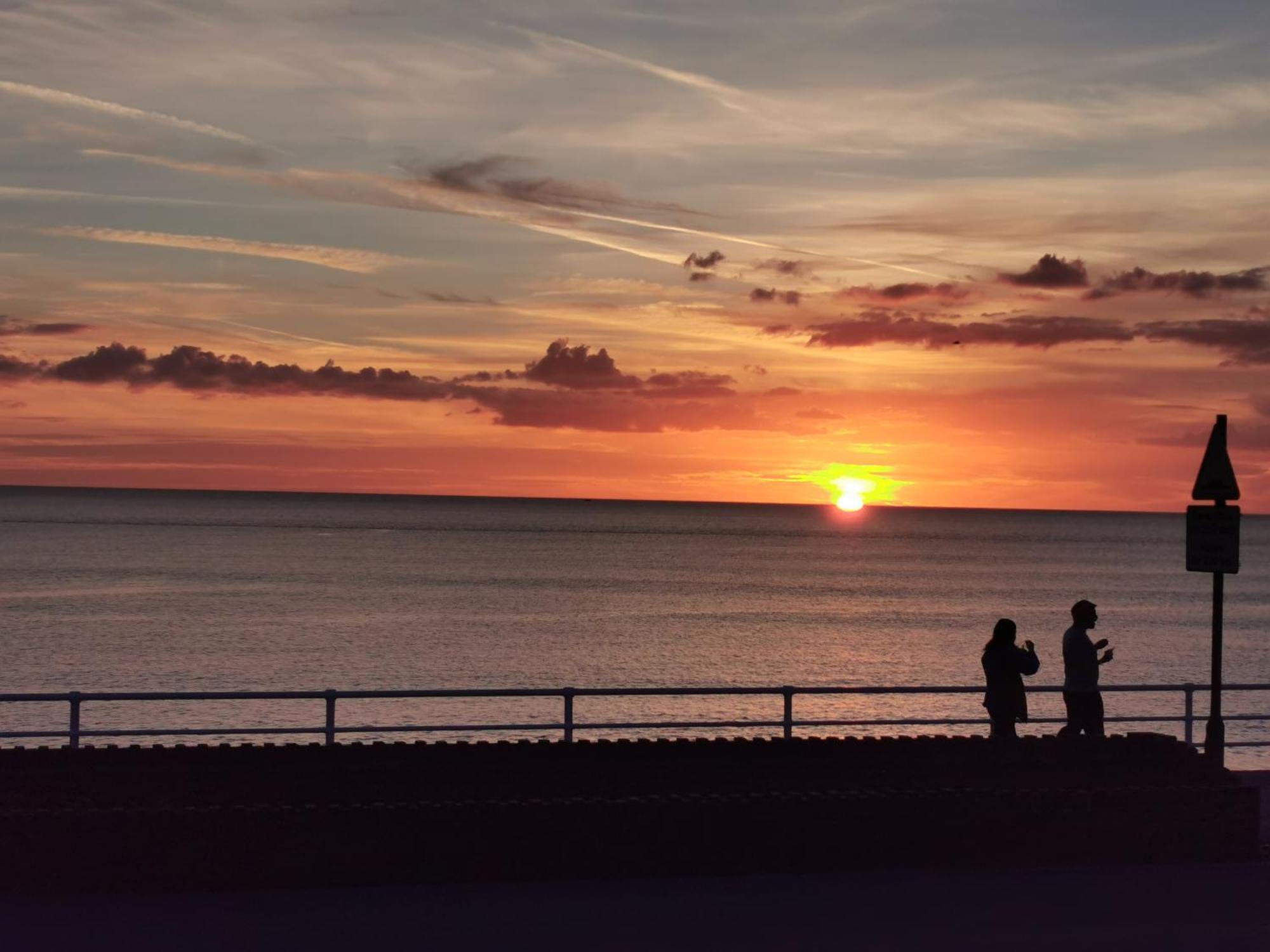 Lovely Seafront 2 Bed Flat In Aberystwyth Kültér fotó